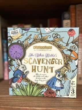 NEW! The White Rabbit's Scavenger Hunt - Wonderland Games by Professor Puzzle